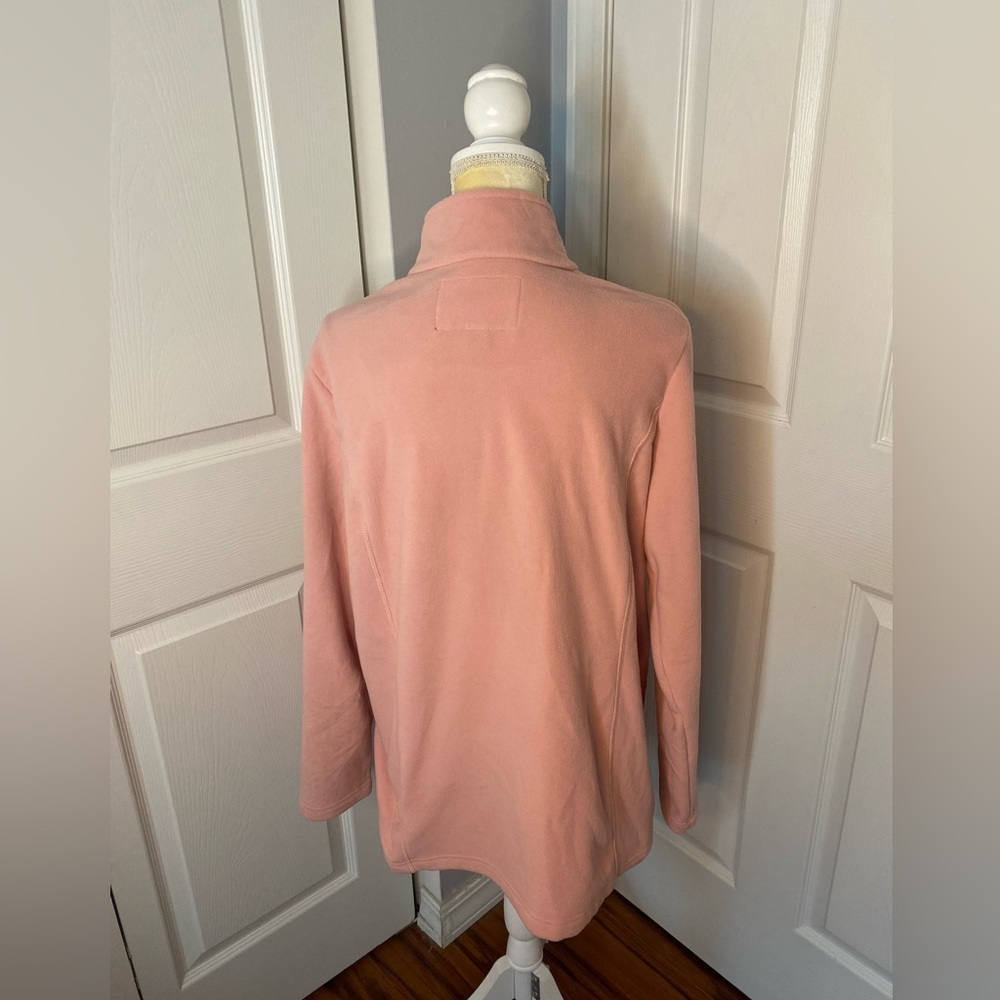 NWOT Lands’ End Pink Fleece Jacket - Picture 3 of 8